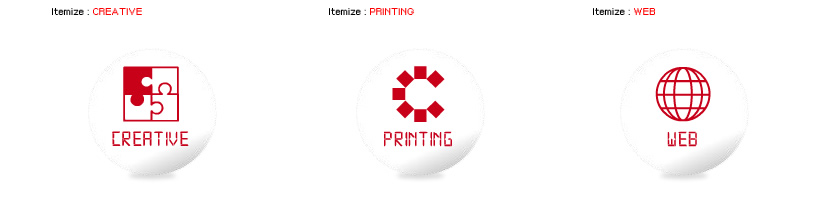 3個の卵　CREATIVE　PRINTING　WEB